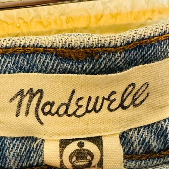 Madewell Women’s Distressed Raw Hem The Perfect Vintage Jeans Size 23P - Picture 6 of 7